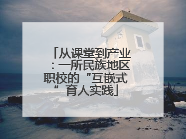 从课堂到产业：一所民族地区职校的“互嵌式”育人实践